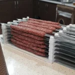 سینی کباب طبقاتی روی اوپن