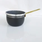 شیر جوش دسته طلایی داخل زنبوری سایز 14 - Image 2