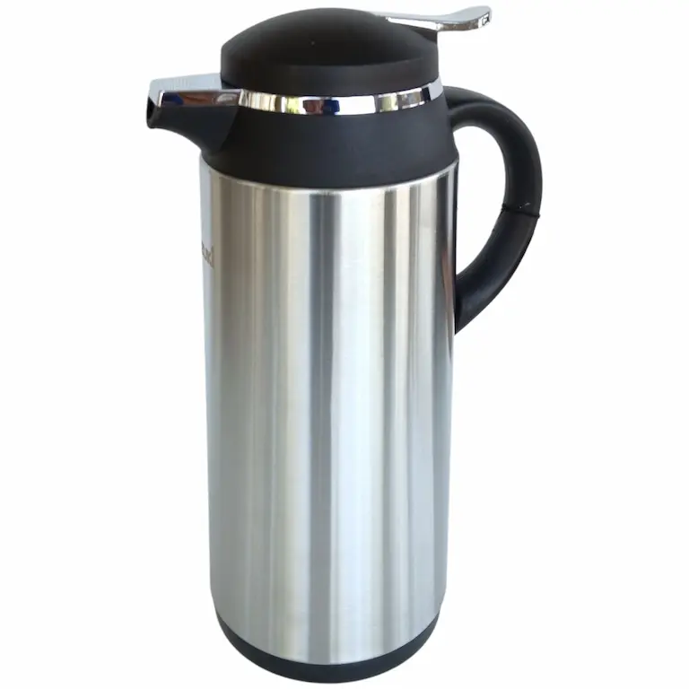 فلاسک کازوکی 1.9 لیتر بدنه استیل شیشه دار فلاسک کازوکی 1.9 لیتر بدنه استیل شیشه دار