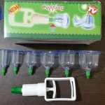 بادکش بدن مدل K.M دستی بهمراه 6 لیوان - Image 16