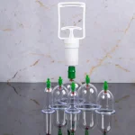 بادکش بدن مدل K.M دستی بهمراه 6 لیوان - Image 11