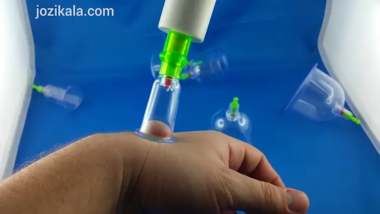 بادکش بدن مدل K.M دستی 6 لیوانه