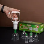 بادکش بدن مدل K.M دستی بهمراه 6 لیوان - Image 15