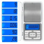 ترازو دیجیتال جیبی مدل JY-200 ظرفیت 200 گرم - Image 9