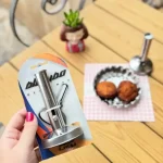 قالب فلافل زن مدل مهر و ماه 12 سانتی متری - Image 6