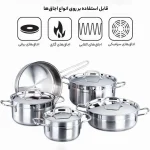 سرویس قابلمه 9 پارچه کرکماز مدل Alfa کد A1660 - Image 8