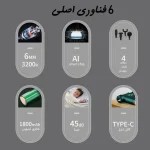 ماساژور تفنگی شارژی مدل 4 کاره - Image 26