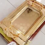 سینی جفتی طلایی مکسی من مدل مستطیل - Image 3