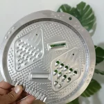 آبکش برنج شوی رنده دار استیل یونیک لایف - Image 4