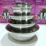 لگن استیل یونیک پلاس 5 پارچه - Image 4