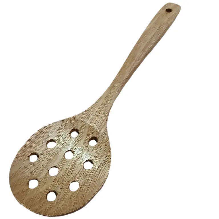 کفگیر چوبی سوراخ دار خارجی کفگیر چوبی سوراخ دار خارجی