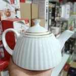 قوری چینی مدل خط دار - Image 4