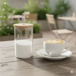 شکرپاش پیرکس درب بامبو مدل K.GH 666 - Image 7