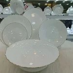 آرکوپال 26 پارچه فرانسوا مدل لب طلا ساده گرد پیچ - Image 6