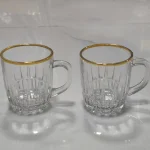 فنجان لب طلا امپراطور مدل M.E.W بسته 6 عددی - Image 3
