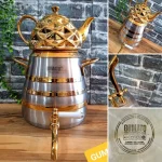 ست کتری قوری گوماتو دور طلایی 3 خط - Image 5