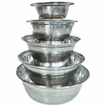 آبکش استیل 5 پارچه مینیاتور