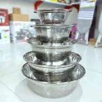 آبکش استیل 5 پارچه مینیاتور - Image 3