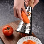 رنده مخروطی شنگیا مدل 3 طرفه دسته چوبی - Image 9