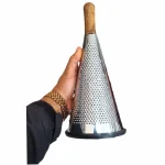 رنده مخروطی شنگیا مدل 3 طرفه دسته چوبی - Image 2