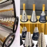 رنده مخروطی شنگیا مدل 3 طرفه دسته چوبی - Image 5