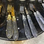 کارد و چنگال شاین دار دسته اکلیلی PRODUCT - Image 20
