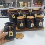 ست پاسماوری استند دار 8 پارچه مدل N - تصویر 2