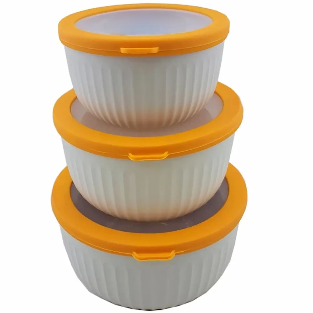 Delvin Pastel Freezer Storage Container Set (3-Piece) (1) ظرف نگهدارنده فریزری پاستیلی دلوین 3 تایی - Image 1