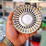 نعلبکی چینی گلد مدل نیو بسته 6 عددی - تصویر 6
