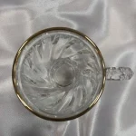 فنجان لب طلا مجستی مدل تولیپ بسته 6 عددی - تصویر 5