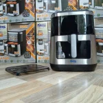 سرخ کن بدون روغن 10 لیتری دی اس پی مدل KB2195 دو المنت چراغ دار - تصویر 5